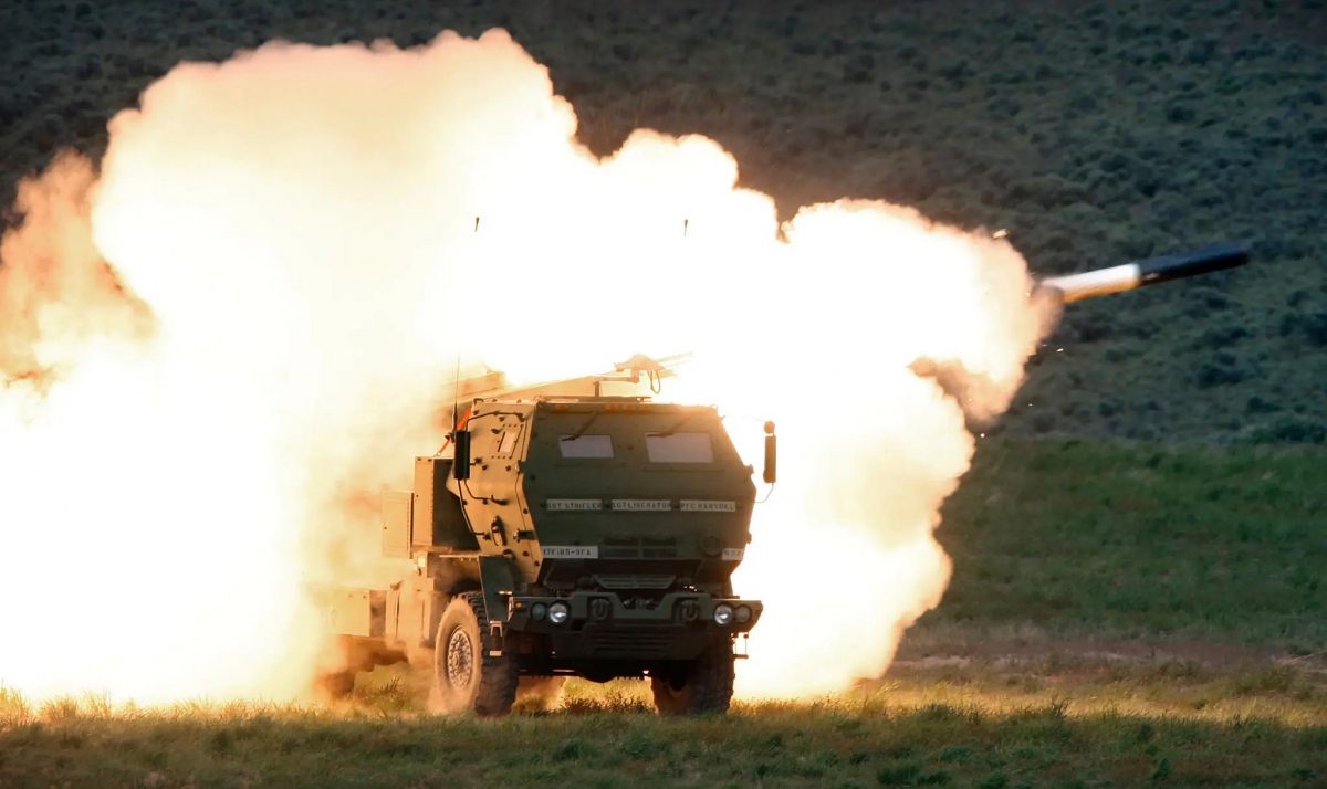 Hệ thống HIMARS. Ảnh: AP