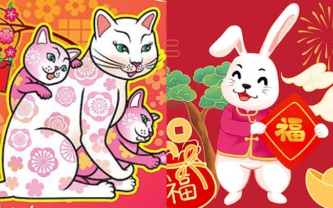 Điều thú vị là trong khi các quốc gia châu Á như Trung Quốc, Hàn Quốc, Nhật Bản, con thỏ là đại diện cho năm Mão thì Việt Nam là quốc gia duy nhất có mèo là con giáp đại diện