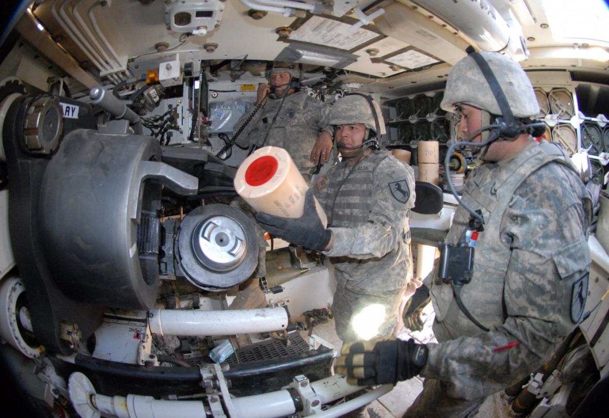 Thuật toán của khẩu pháo vẫn không thay đổi và nhìn chung nó vẫn được vận hành bằng tay. Một số khâu được tự động hóa, bao gồm quá trình nạp đạn. Nguồn: Defense Express