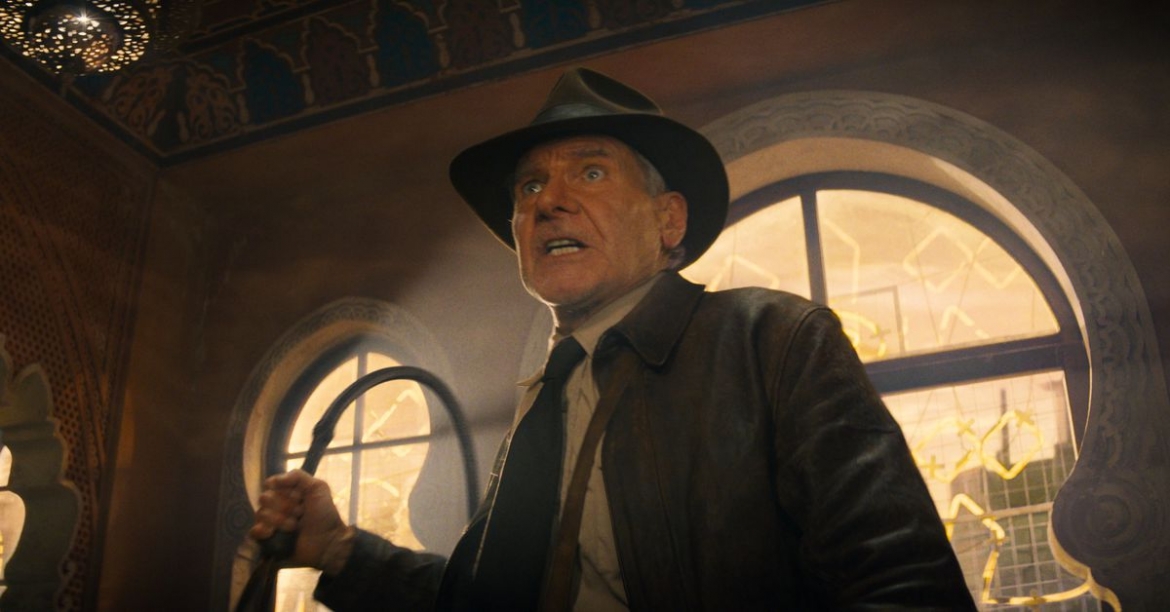 "Indiana Jones và Vòng quay định mệnh" với sự góp mặt của Harrison Ford.