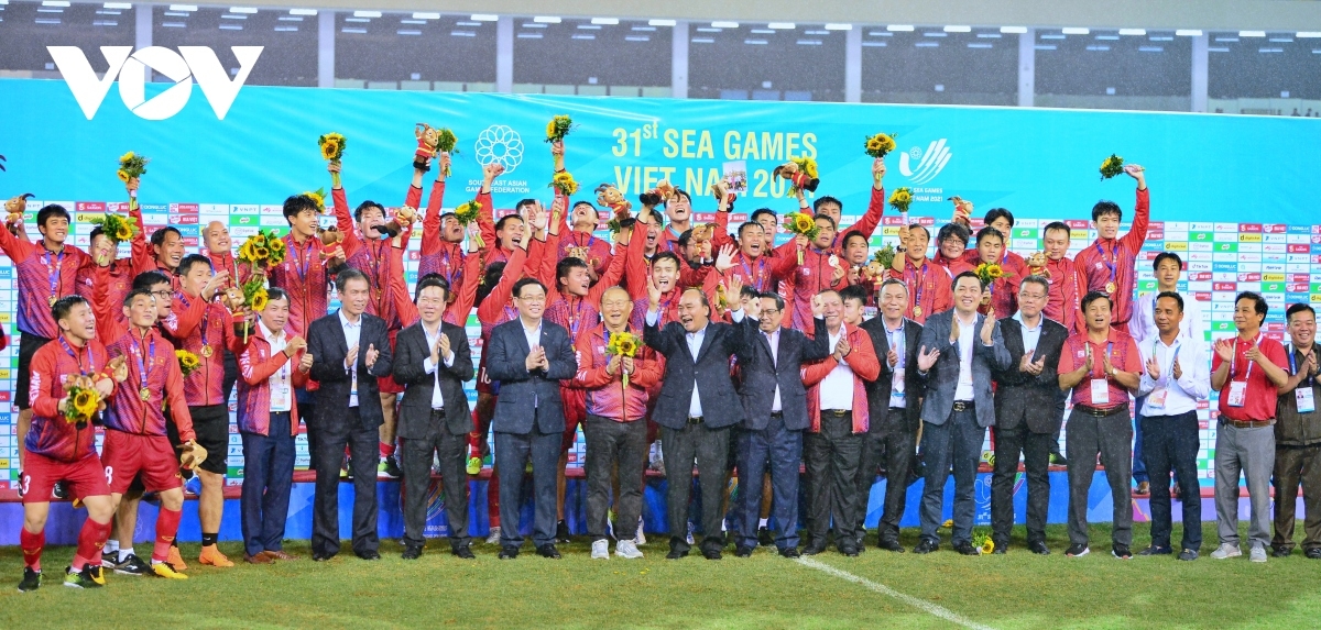 HLV Park Hang Seo giúp U23 Việt Nam giành 2 tấm HCV SEA Games liên tiếp (Ảnh: Dương Thuật).