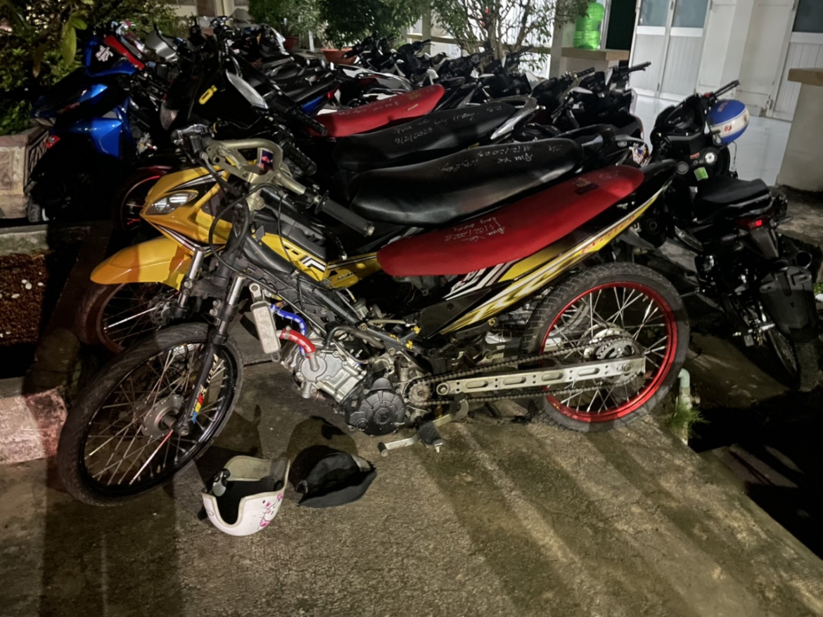 Các xe máy phục vụ hành vi đua xe trái phép