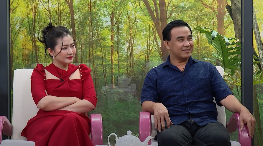 Quyền Linh và Ngọc Lan.