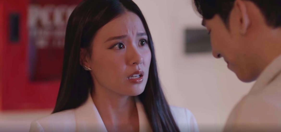 Một cảnh của Midu trong phim.