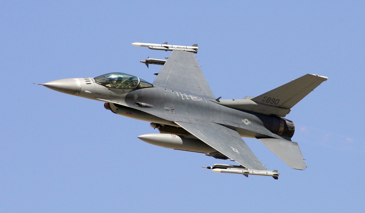 Máy bay chiến đấu F-16C. Ảnh: Getty