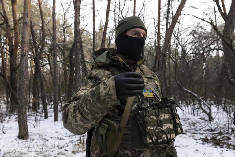 Binh sỹ Valentyn Lymarenko. Ảnh: Washington Post