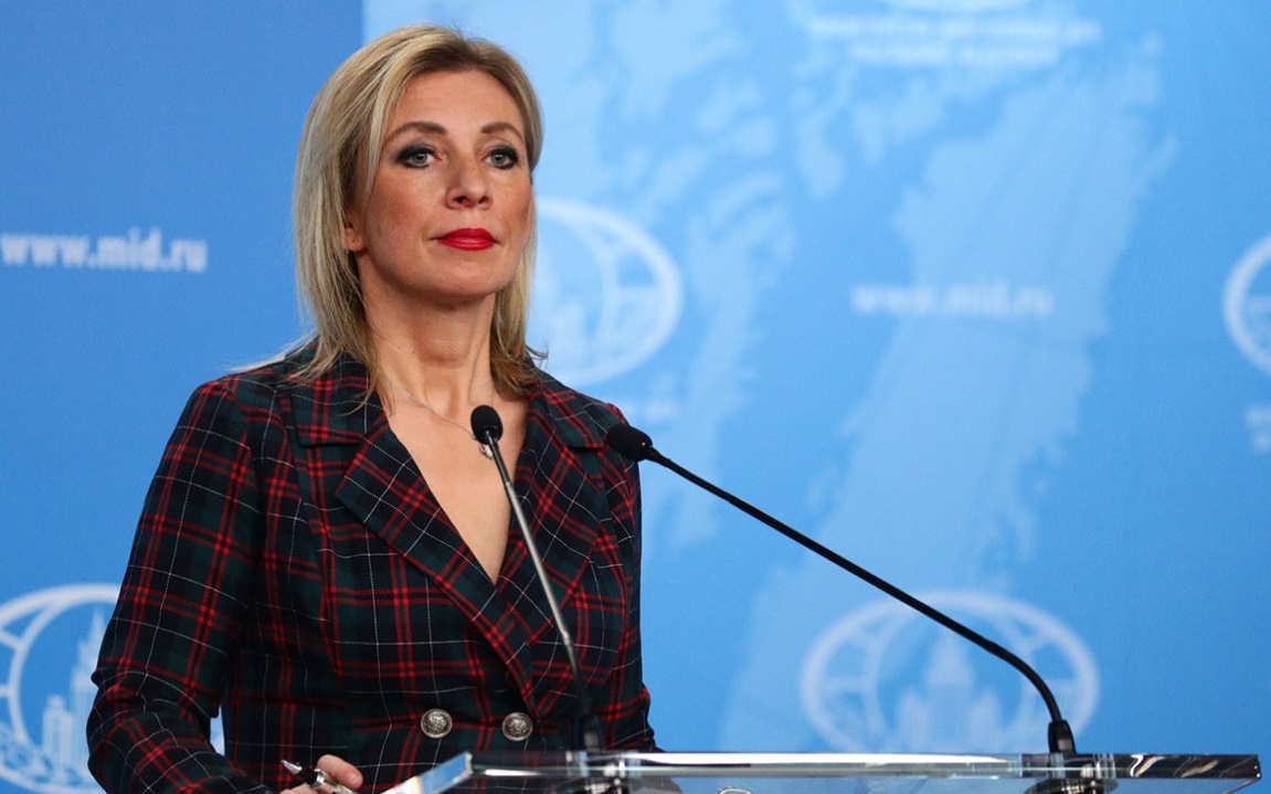 Phát ngôn viên Bộ Ngoại giao Nga Zakharova. Ảnh: Bộ Ngoại giao Nga.