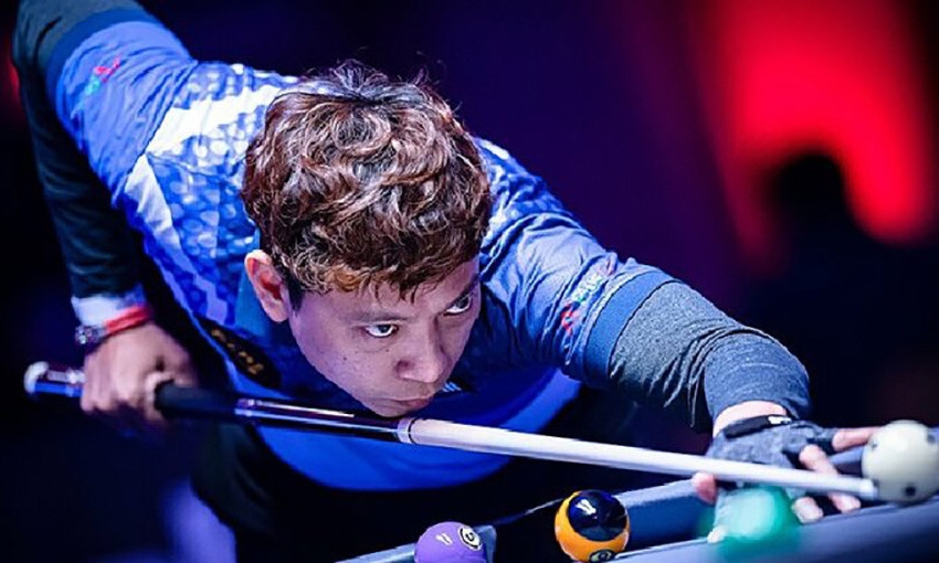 Dương Quốc Hoàng gây địa chấn giải billiard pool 9 bi thế giới 2023.