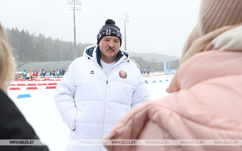 Tổng thống Belarus, Lukashenko. Ảnh: Belta.