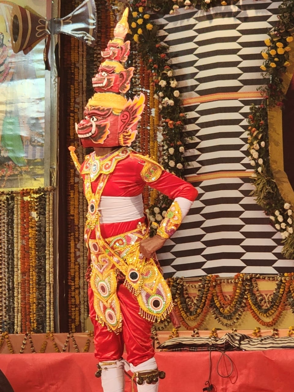 Một nghệ sỹ Việt Nam biểu diễn tại Ấn Độ. Nguồn: Đại sứ quán Ấn Độ tại Việt Nam