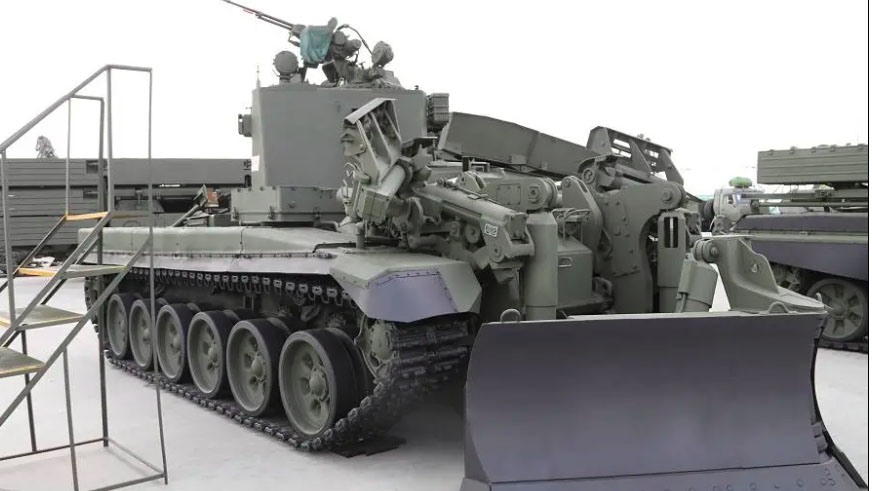 Xe công binh bọc thép IMR-3M. Ảnh: Army Recognition