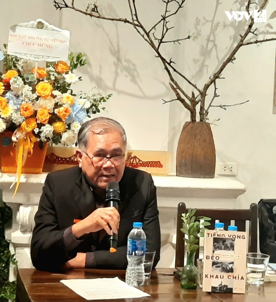Tác giả Nguyễn Thái Long tại buổi giao lưu