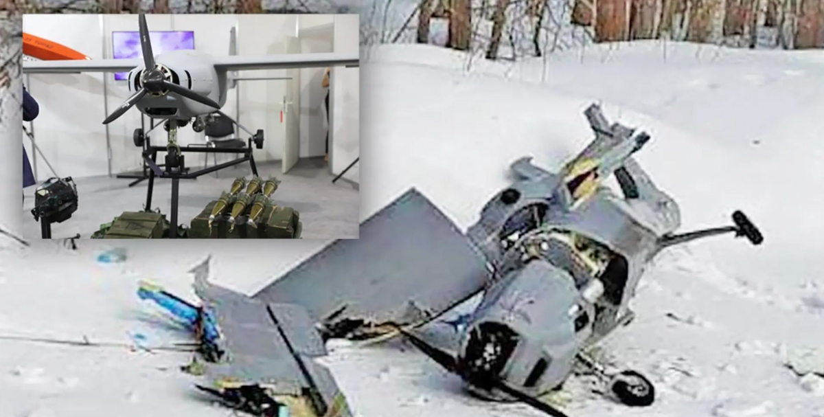 UAV rơi ở khu vực cách thủ đô Moscow chỉ 100km được The Drive cho là UJ-22 của Ukraine. Ảnh: The Drive