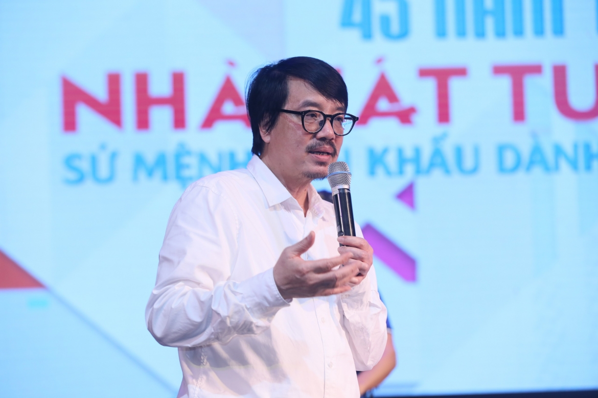 NSƯT Nguyễn Sĩ Tiến – Giám đốc Nhà hát Tuổi trẻ.