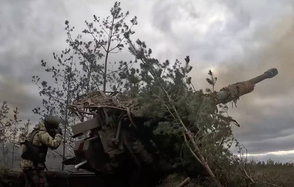 Lãnh đạo Wagner nói Nga đã kiểm soát toàn bộ khu vực phía Đông Bakhmut. Ảnh: Bộ Quốc phòng Nga