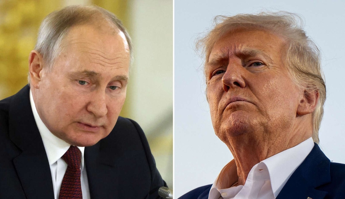 Tổng thống Putin và cựu Tổng thống Trump. Ảnh: Getty.