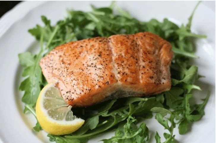 Cá hồi tốt cho gan. (Ảnh: All Recipes)