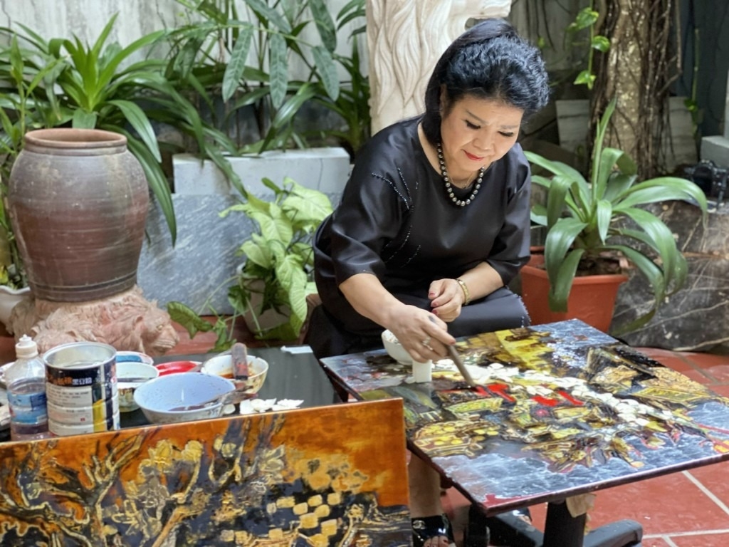 Họa sĩ Văn Dương Thành.