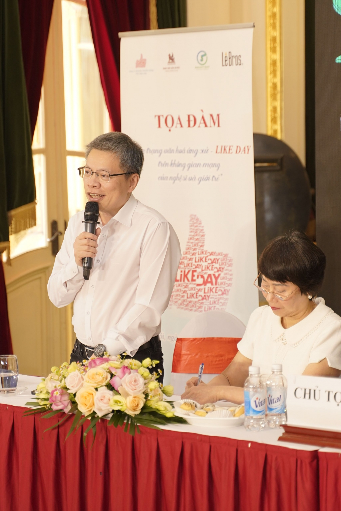 Nhà báo Lê Quốc Vinh.
