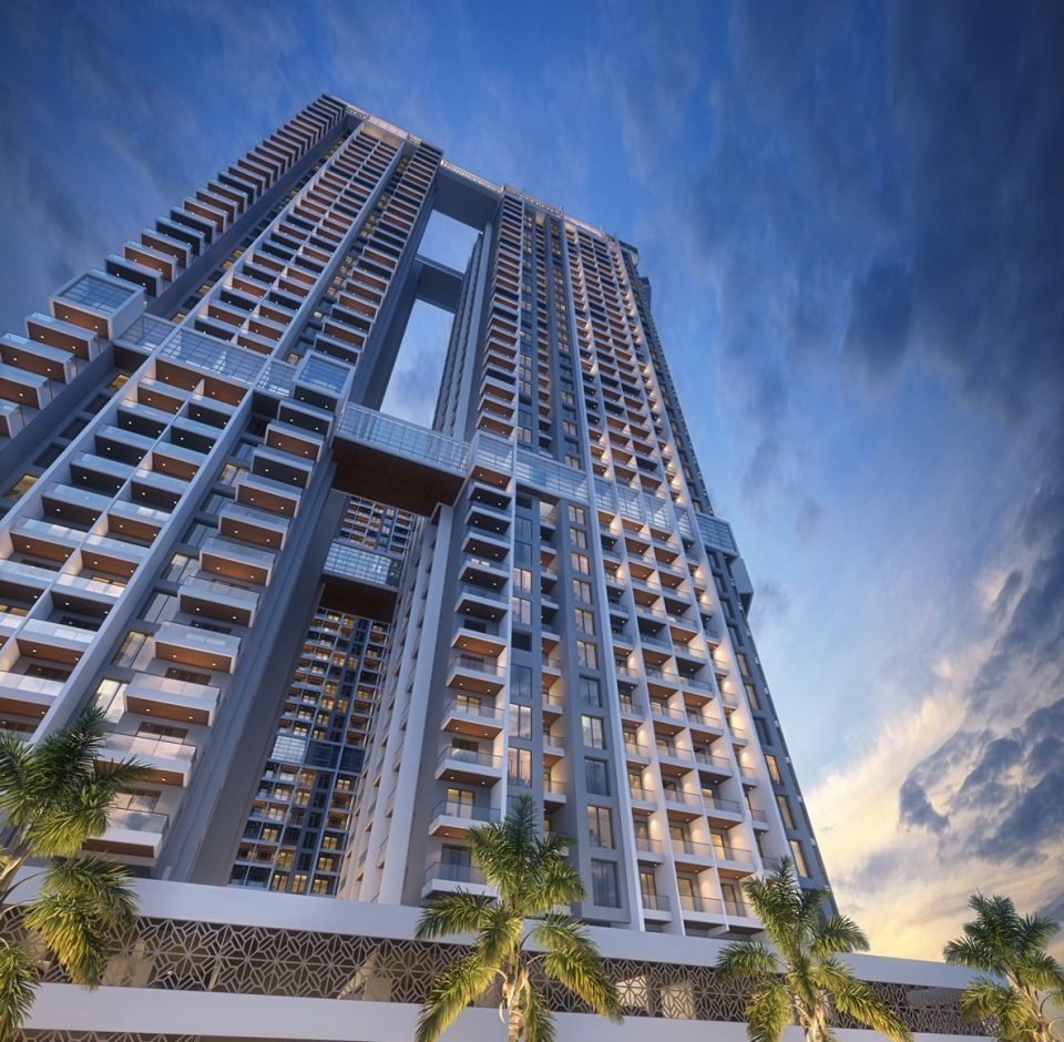 Công trình Urban Skyline (Ấn Độ) dự thi hạng mục Thiết kế Khu dân cư xuất sắc nhất. (Ảnh: AADA)