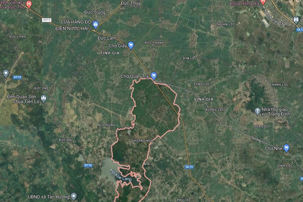 Khu vực xảy ra vụ việc. (Ảnh: Google Maps)