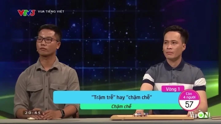 Chương trình gây tranh cãi khi đưa ra đáp án sai là "chậm chễ".
