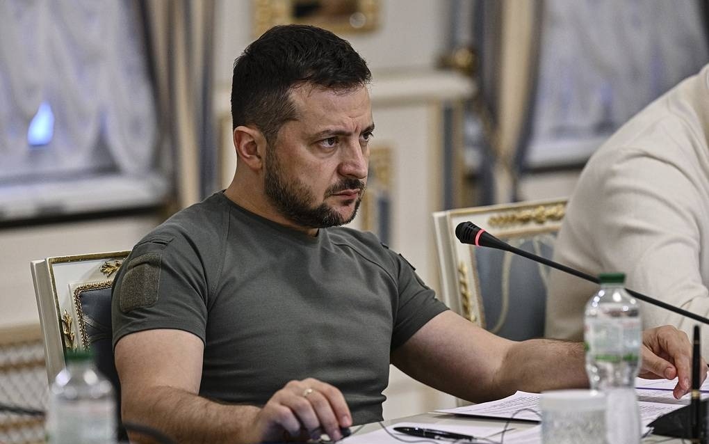 Ông Zelensky. Ảnh: Getty.