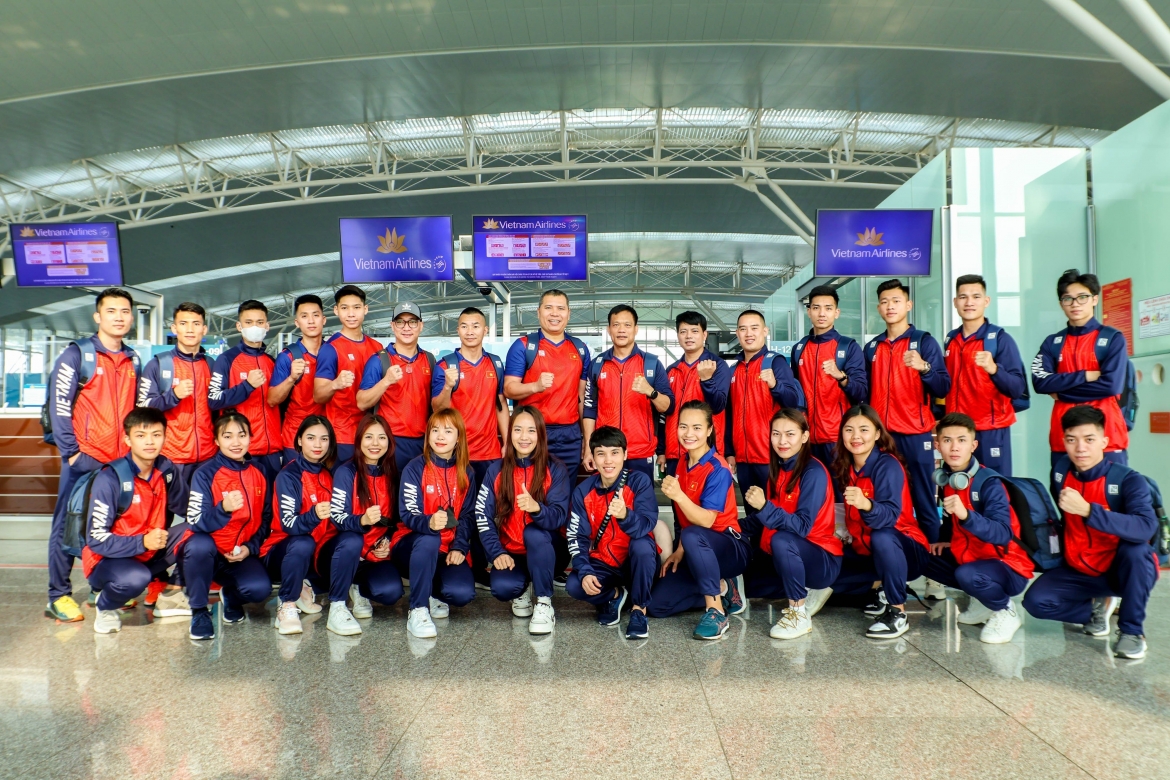 "Đại quân'' của Đoàn Thể thao Việt Nam đã có mặt tại Campuchia. 