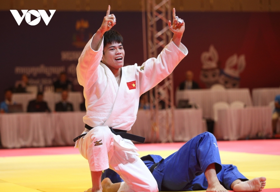 Judo (8 HCV): Judo Việt Nam có một kỳ SEA Games 32 thành công với 8 HCV, 1 HCB, 1 HCĐ để dẫn đầu ở môn thể thao này. 