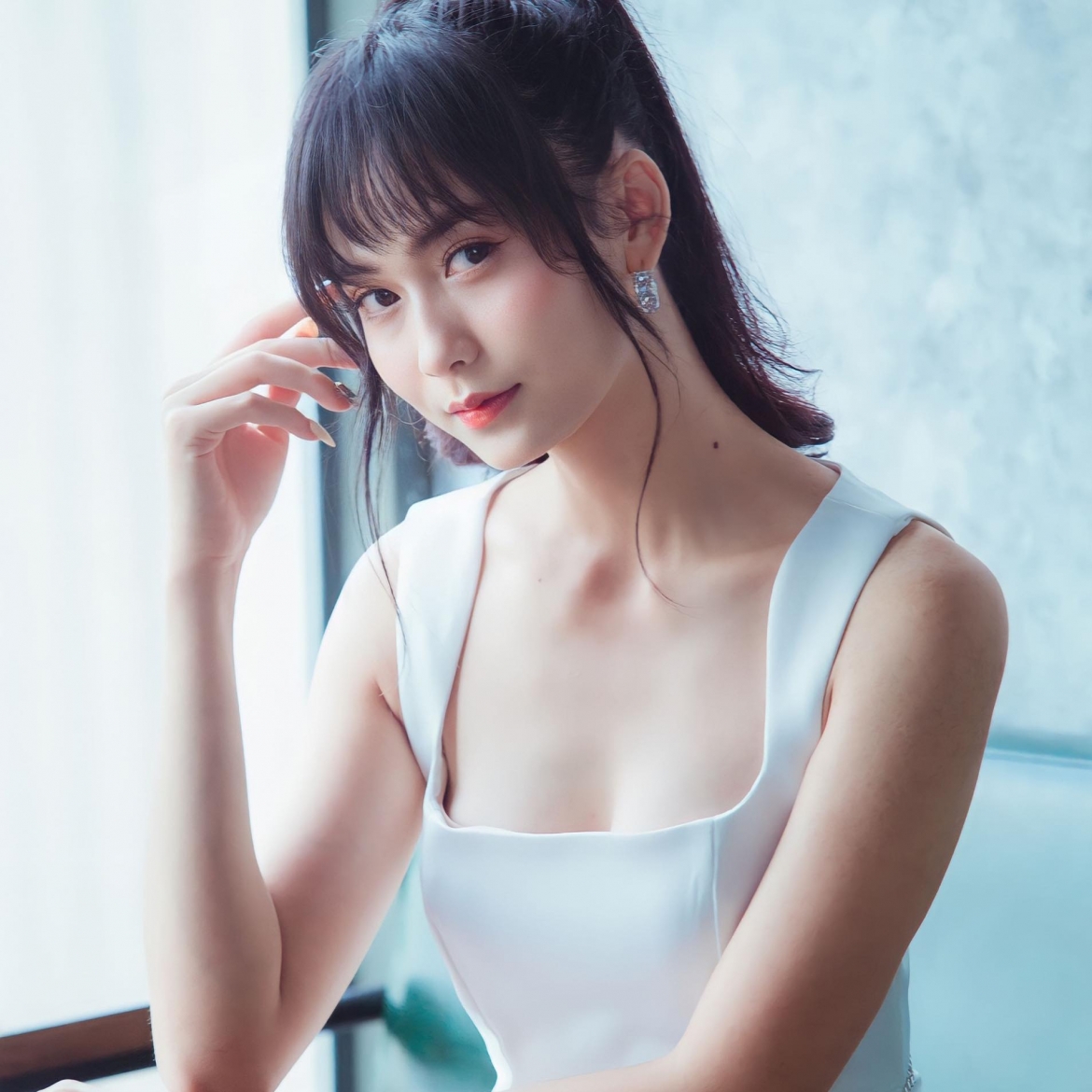 Mai Tâm Như ngoài đời.