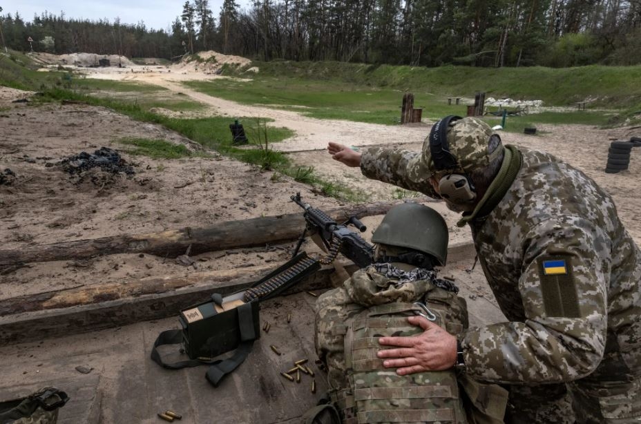 Quân đội Ukraine tại Zaporizhzhia vào tháng 4/2023. Ảnh: New York Times