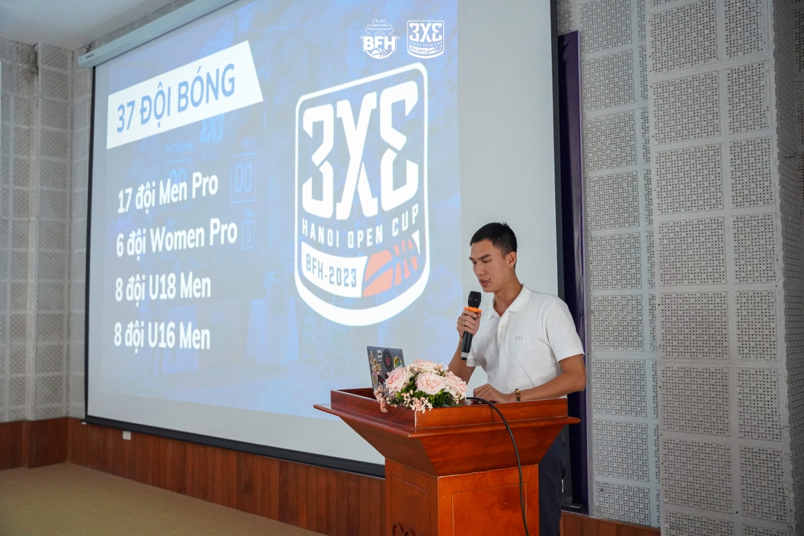 Giải bóng rổ 3x3 Hanoi Open Cup 2023 được hứa hẹn tiếp tục thổi một luồng gió mới trẻ trung vào phong trào bóng rổ Thủ đô.