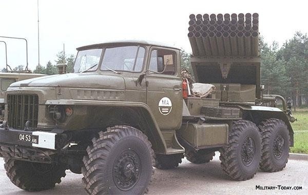 Tổ hợp BM-21 Grad. Ảnh: Military