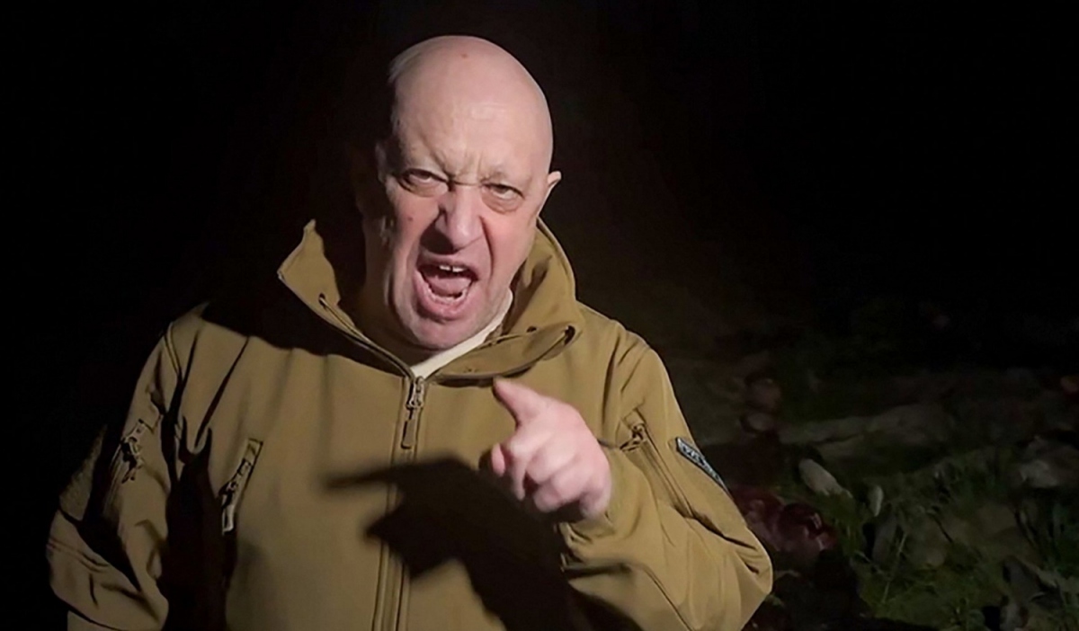 Ông chủ Wagner, Yevgeny Prigozhin, bày tỏ sự tức giận. Ảnh: Telegram.