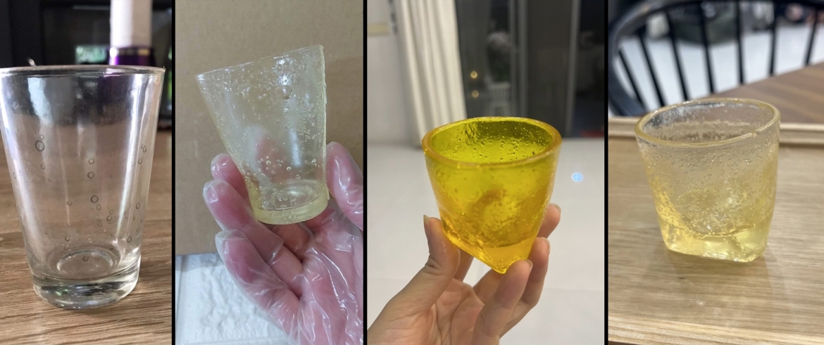 Chiếc ly - đạo cụ đặc biệt của bộ phim.