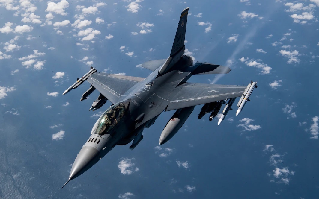 Máy bay tiêm kích F-16. Ảnh: Không quân Mỹ.