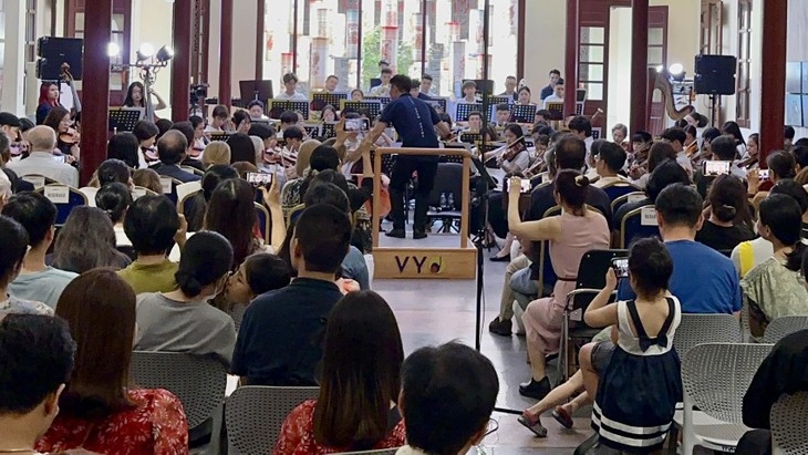 Chương trình hòa nhạc YVO diễn ra ngày 28/5/2023 tại Trung tâm Văn hóa Nghệ thuật 22 Hàng Buồm, Hà Nội.