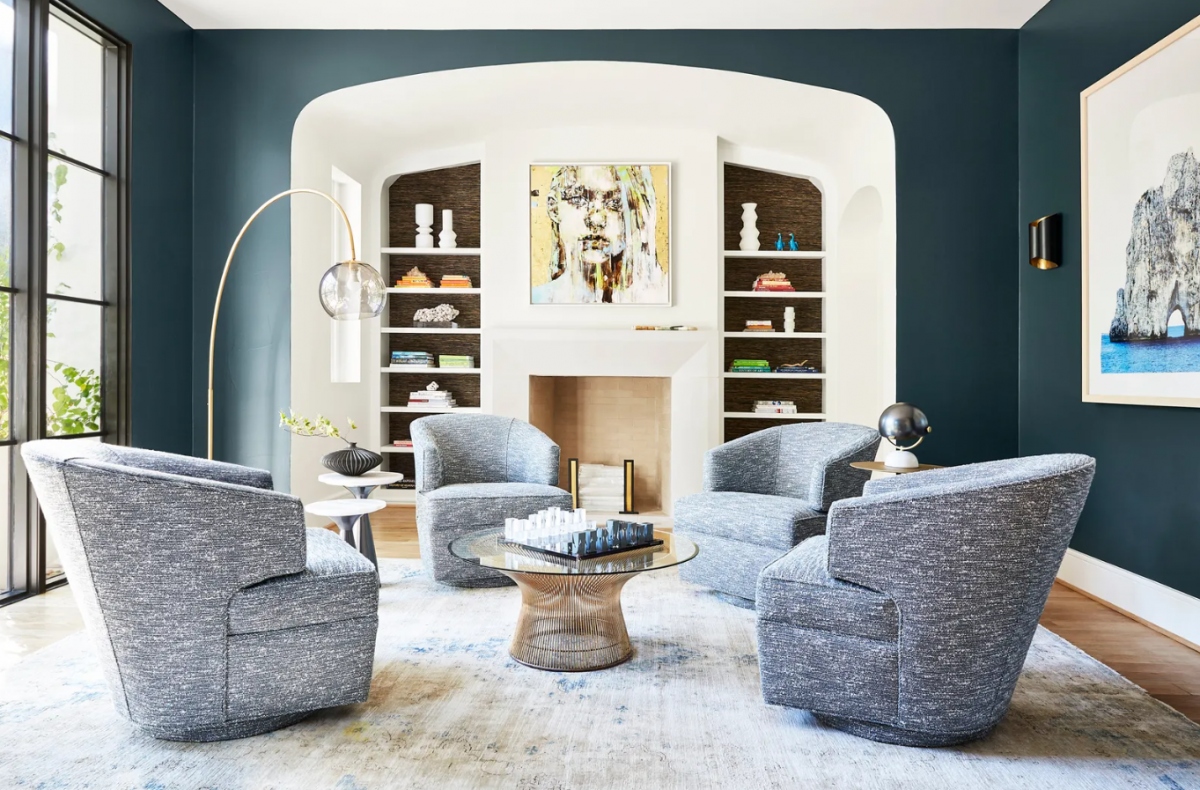 Cổ điển và hiện đại đôi khi không hề trái ngược trong thiết kế nội thật./.