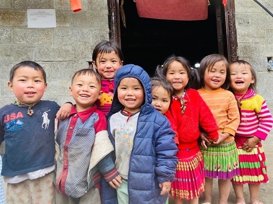 Mở ra những cánh cửa tươi sáng cho các bạn nhỏ của Tổ chức Trẻ em Rồng Xanh (Ảnh do Tổ chức Trẻ em Rồng Xanh cung cấp)