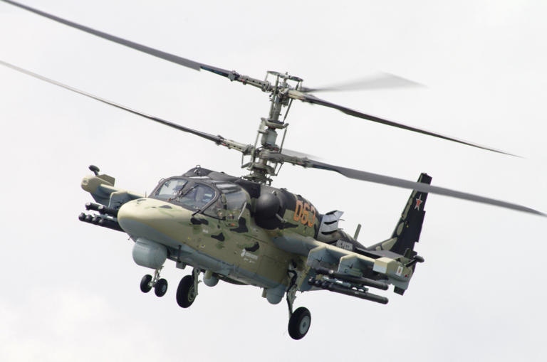 Trực thăng Ka-52. Ảnh: The National