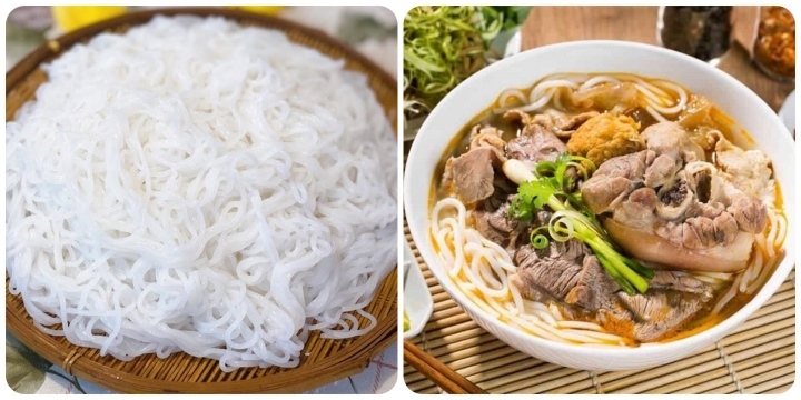 Bún là thực phẩm quen thuộc được nhiều người yêu thích