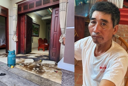 Từ Minh Toán và hiện trường vụ án.