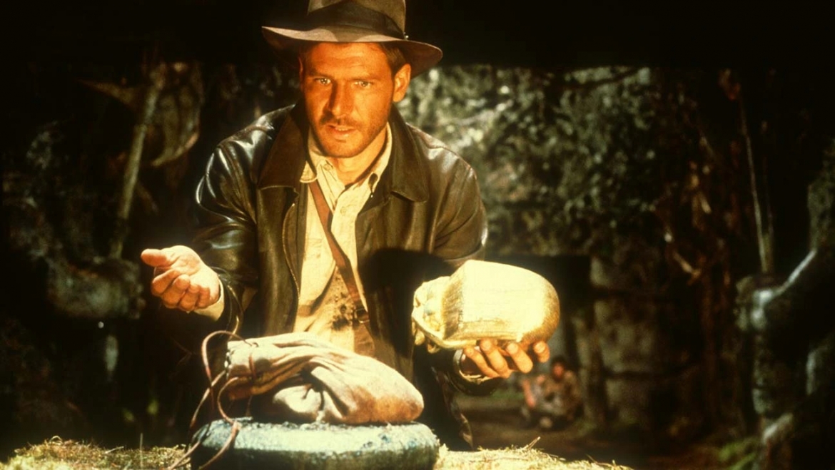 Indiana Jones xuất hiện lần đầu trong bộ phim năm 1981: "Chiếc rương thánh tích"