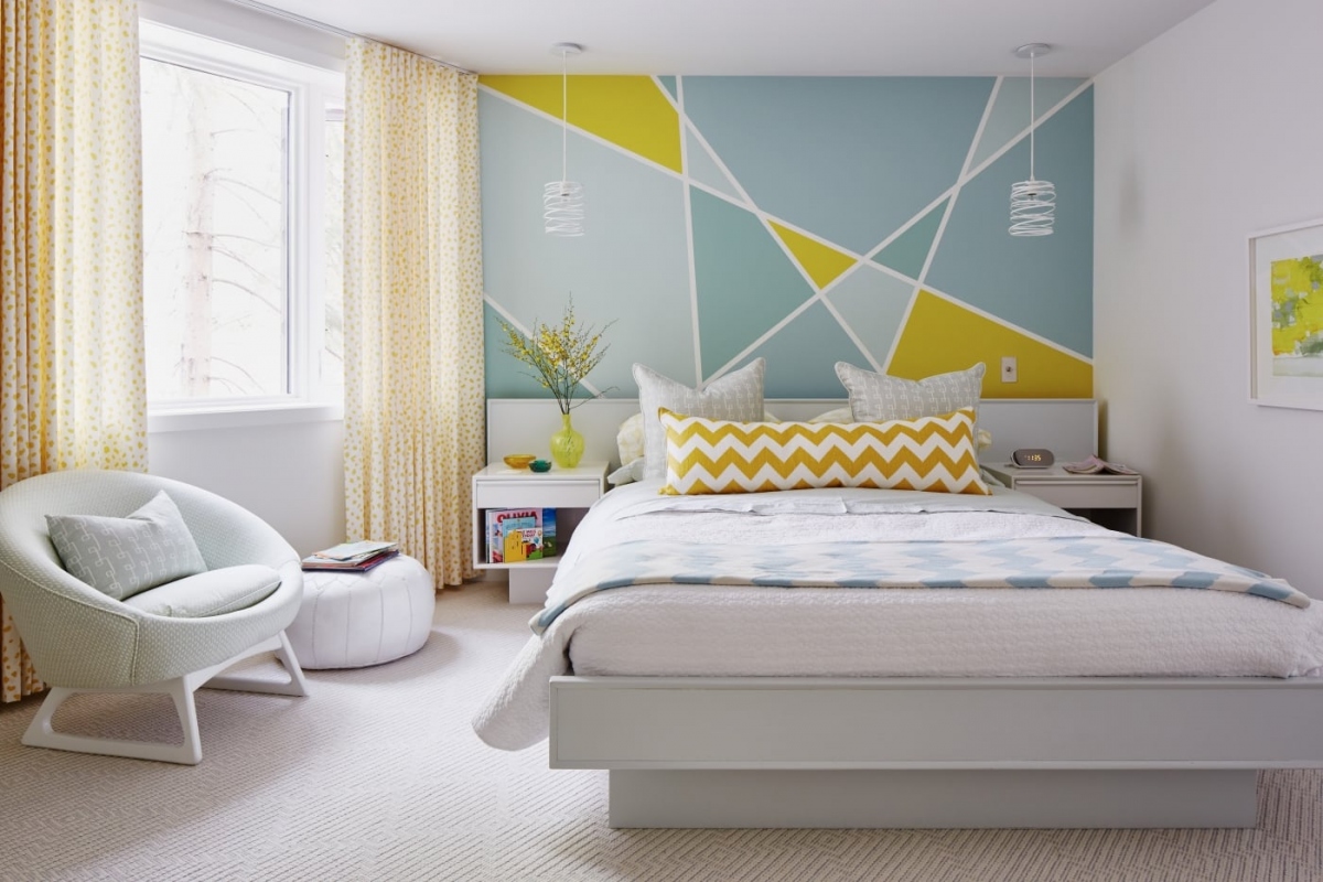 Sơn tường màu sáng là một ý tưởng tuyệt vời để khiến không gian trông rộng hơn. Ảnh minh họa