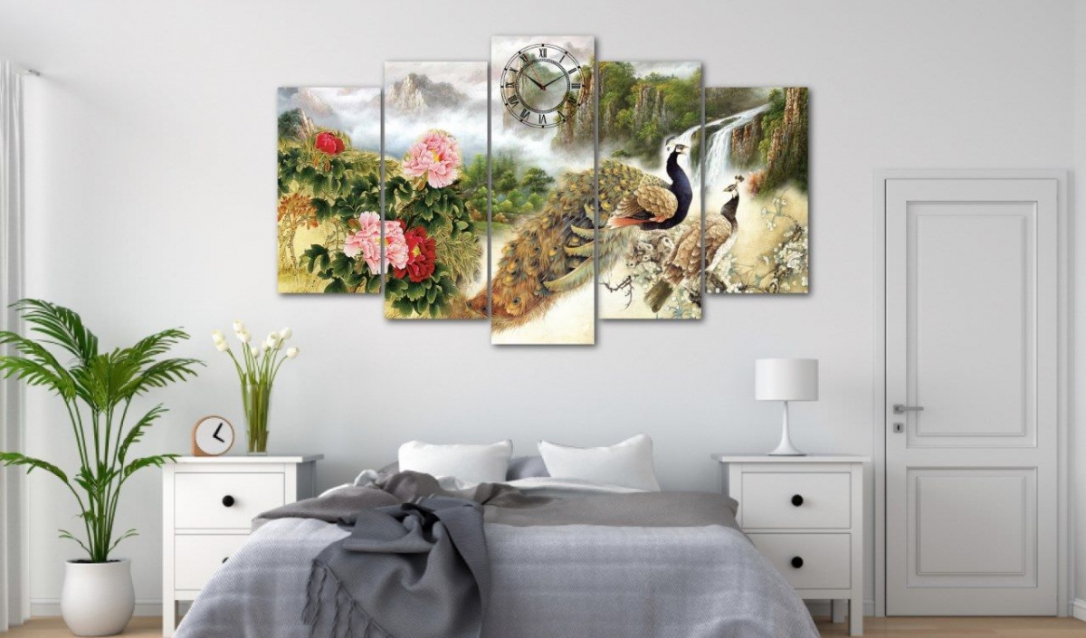 Sử dụng đúng loại tranh treo tường sẽ giúp không gian trở nên rộng rãi hơn. Ảnh minh họa