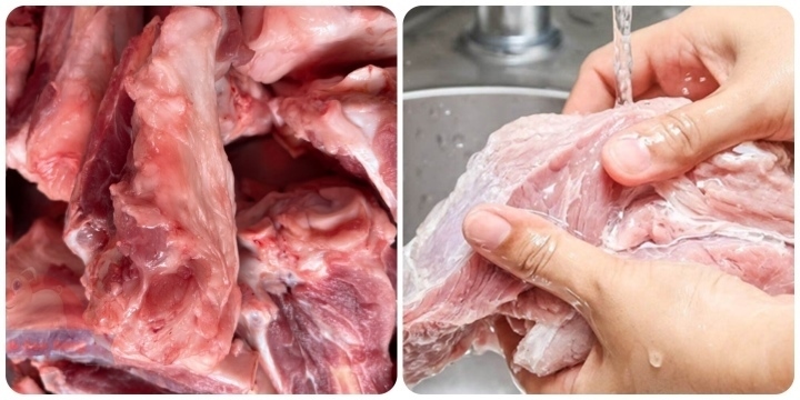 Mẹo giúp khử mùi hôi của thịt lợn.