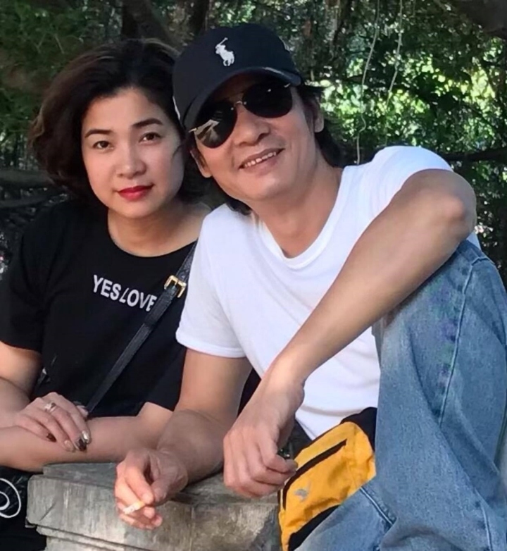 NSƯT Võ Hoài Nam và vợ