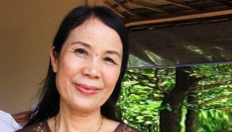 Nhà thơ Lâm Thị Mỹ Dạ. Ảnh: KT
