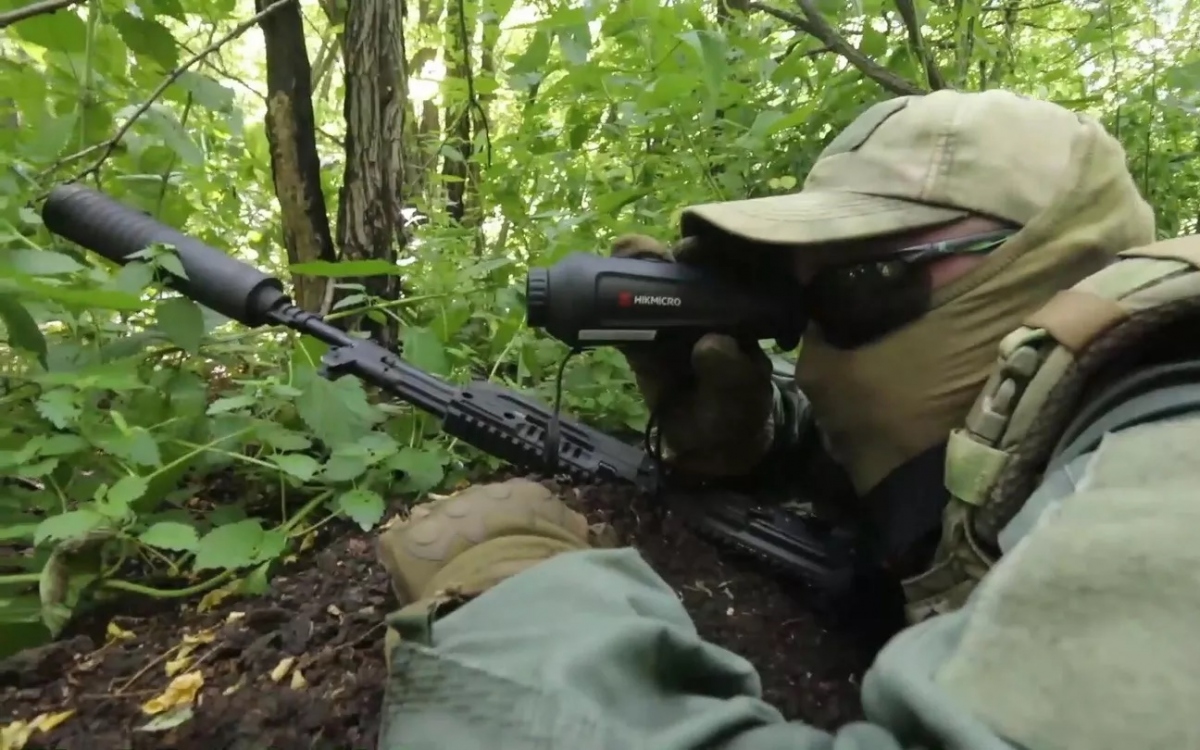 Đặc nhiệm Nga trên chiến trường. Ảnh: Bộ Quốc phòng Nga.