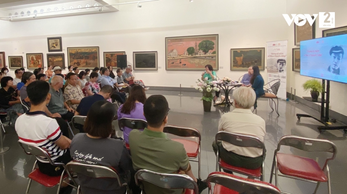 Toàn cảnh buổi nói chuyện nghệ thuật “Những kỷ niệm về họa sĩ Nguyễn Sáng”